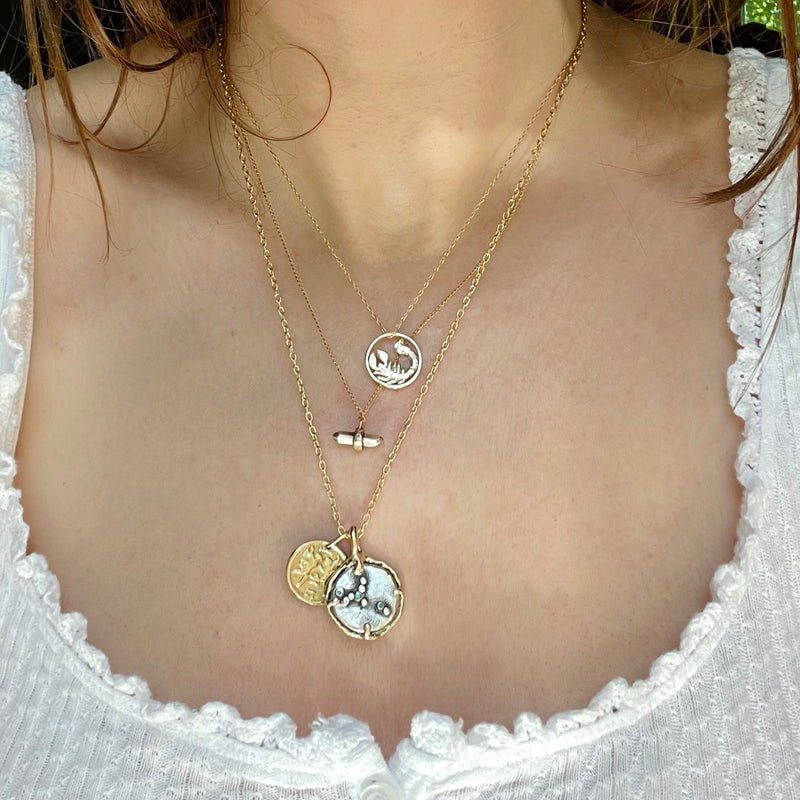 Zodiac Coin Charm